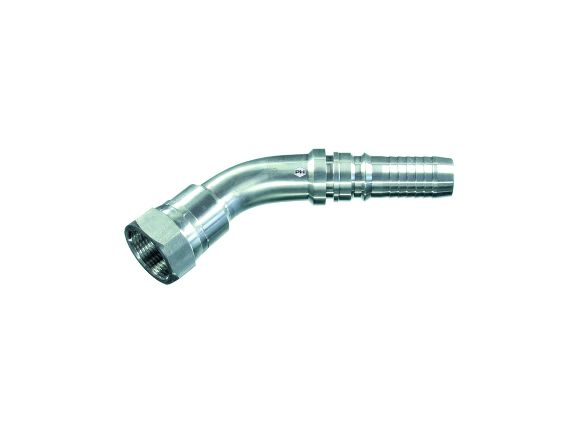 BSPP 60° Swivel Female (with O-ring) Interlock Insert