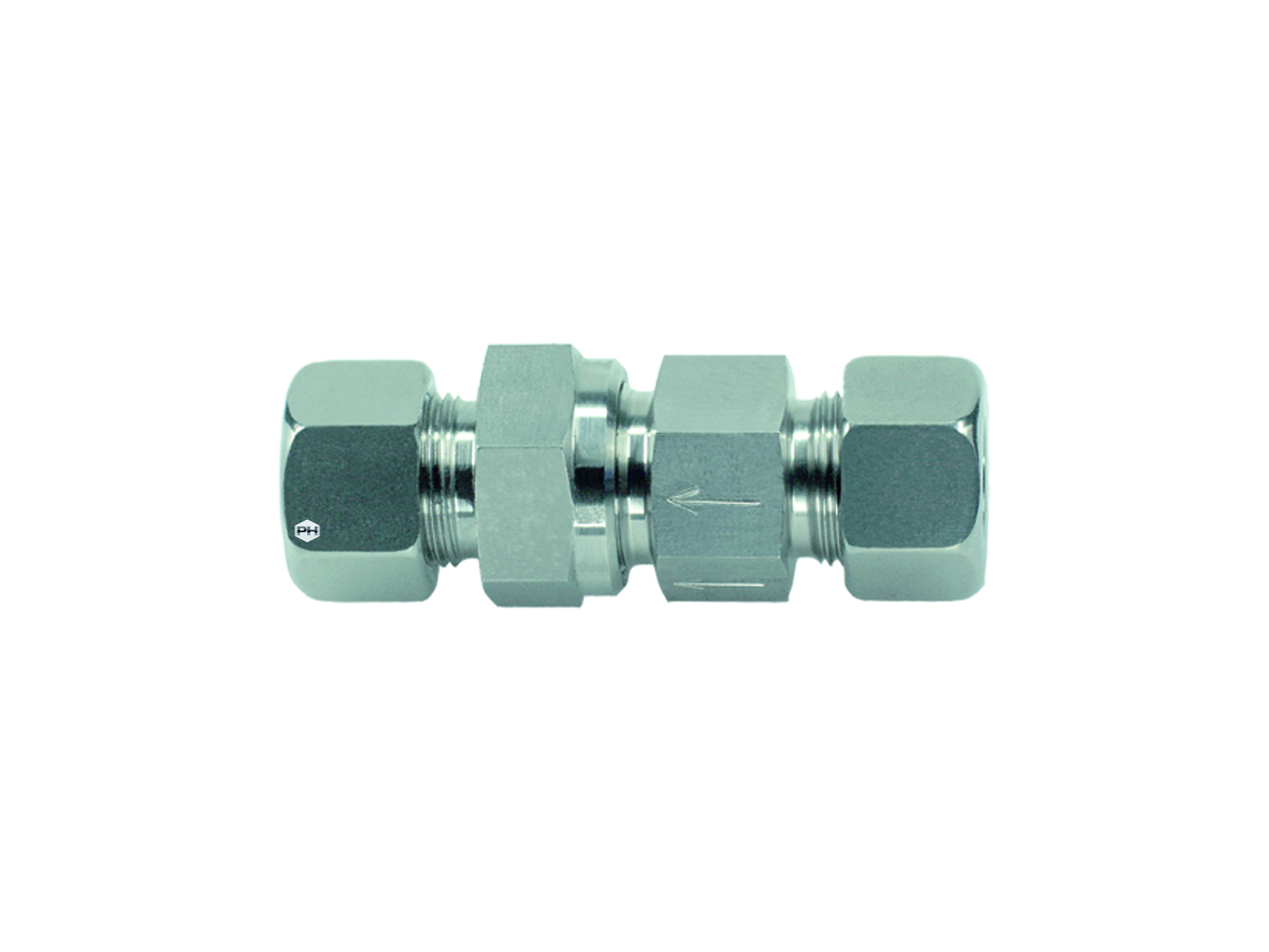 Non-return valve – compression both ends